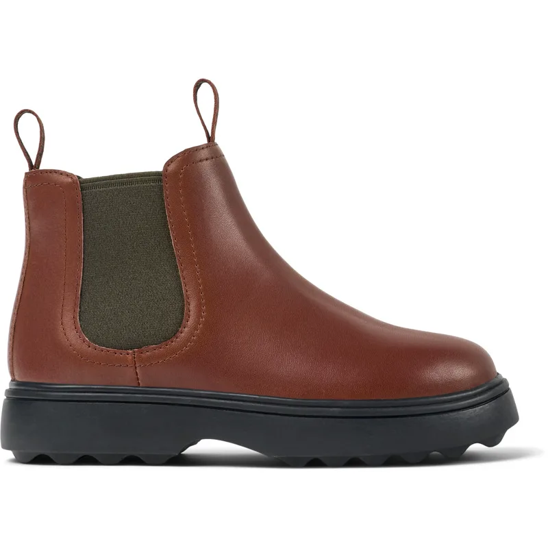 CAMPER Norte - Μπότες Για Κορίτσια - Κόκκινο, Μέγεθος 30, Smooth leather