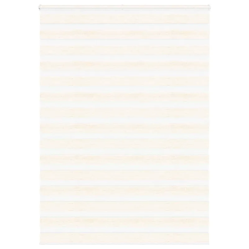 vidaXL Στόρι Ζέβρα Μάρμαρο Μπεζ 160x200 εκ. Πλάτος Υφάσματος 155,9 εκ. Πολυεστέρας