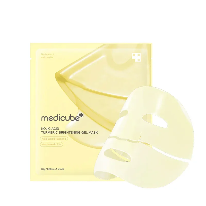 Medicube - Kojic Acid Turmeric Brightening Gel Mask - Μάσκα τζελ για λάμψη & μείωση κηλίδων