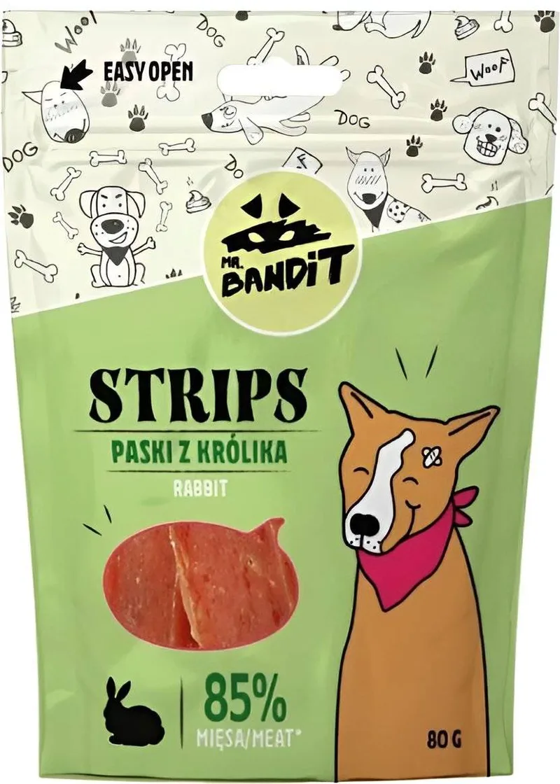 ΛΙΧΟΥΔΙΕΣ ΣΚΥΛΟΥ VET EXPERT MR BANDIT NATURALS ΚΟΥΝΕΛΙ (80GR)