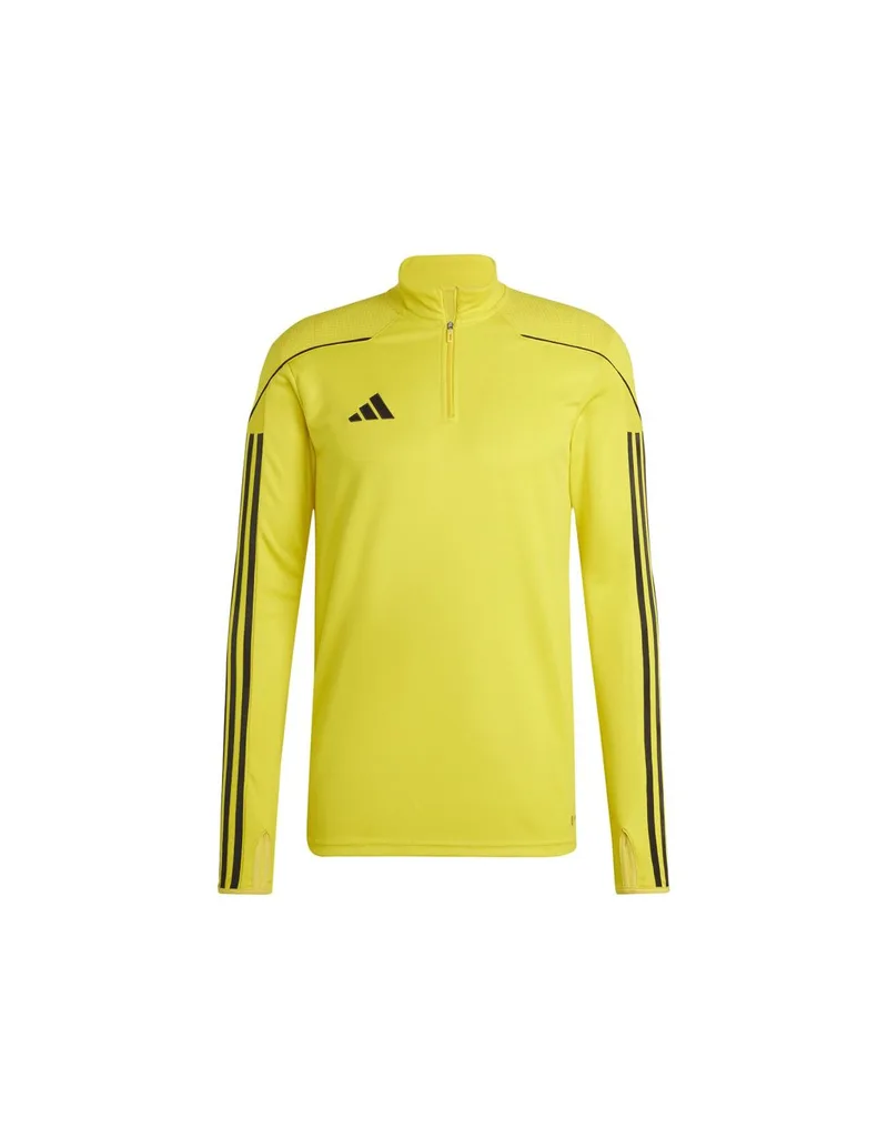 Adidas Tiro 23 League Ανδρική Μπλούζα με Φερμουάρ Μακρυμάνικη Κίτρινη IB8476