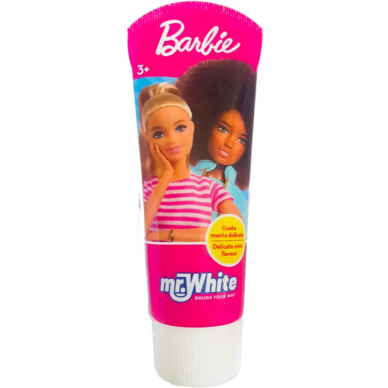 Barbie Mr.White οδοντόκρεμα 3+ 75 ml