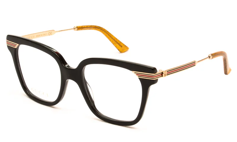 GUCCI ΣΚΕΛΕΤΟΣ ΟΡΑΣΕΩΣ GUCCI 0284O 001 5019 0284O Μαύρο
