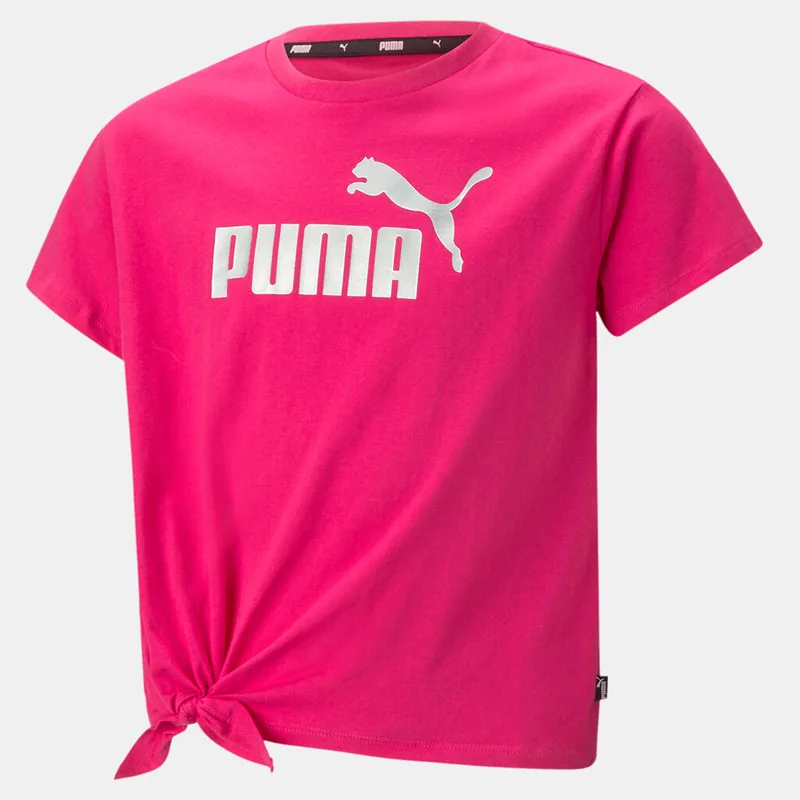 Puma Essentials+ Logo Knotted Παιδικό T-shirt (9000138964_67466)