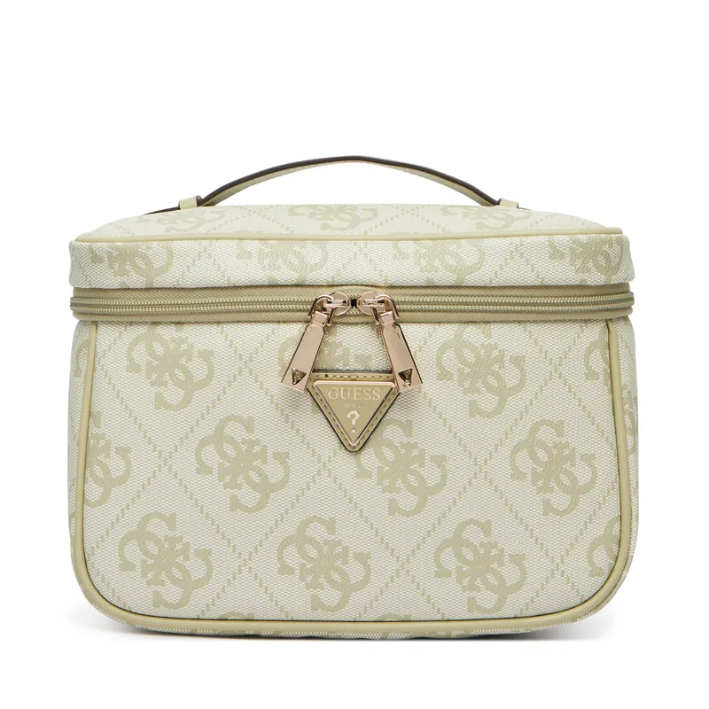 Τσαντάκι καλλυντικών Guess Berta TWOB86 88039 Μπεζ