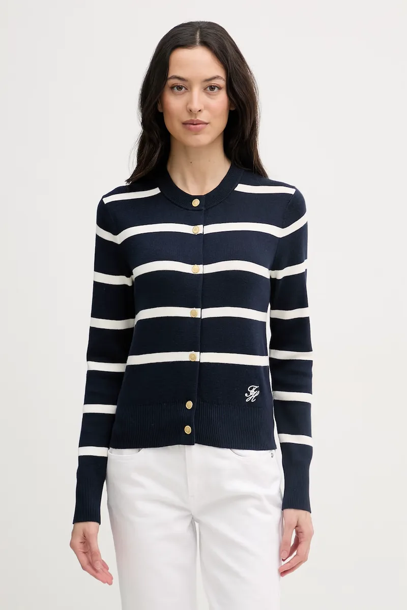 Tommy Hilfiger ζακέτα γυναικεία βαμβακερή