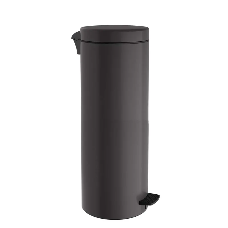 Κάδος Απορριμμάτων (Φ20x53) Pam & Co 16lt 2053 Anthracite Matte