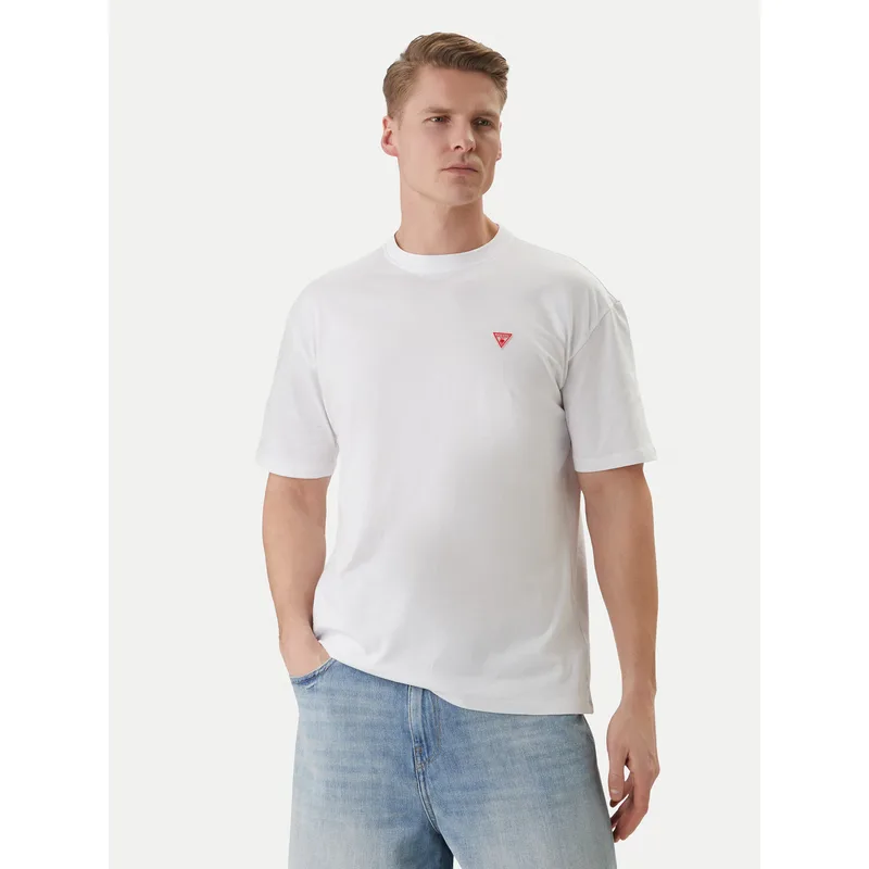 Guess T-Shirt F6GI11 K8HM4 Λευκό Regular Fit