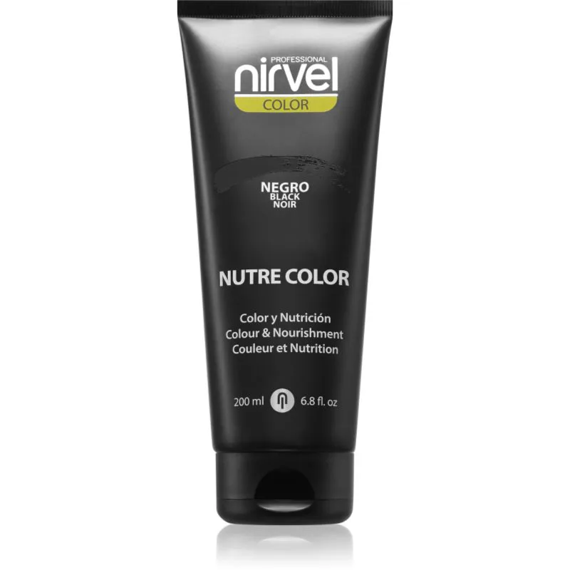 Nirvel Nutre Color θρεπτική τονωτική μάσκα για τα μαλλιά απόχρωση Nergo 200 ml