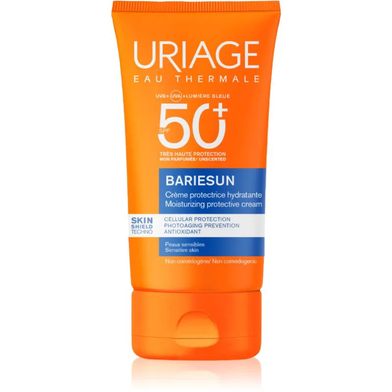 Uriage Bariésun Fragrance-Free Cream SPF 50+ προστατευτική κρέμα προσώπου χωρίς άρωμα SPF 50+ 50 ml