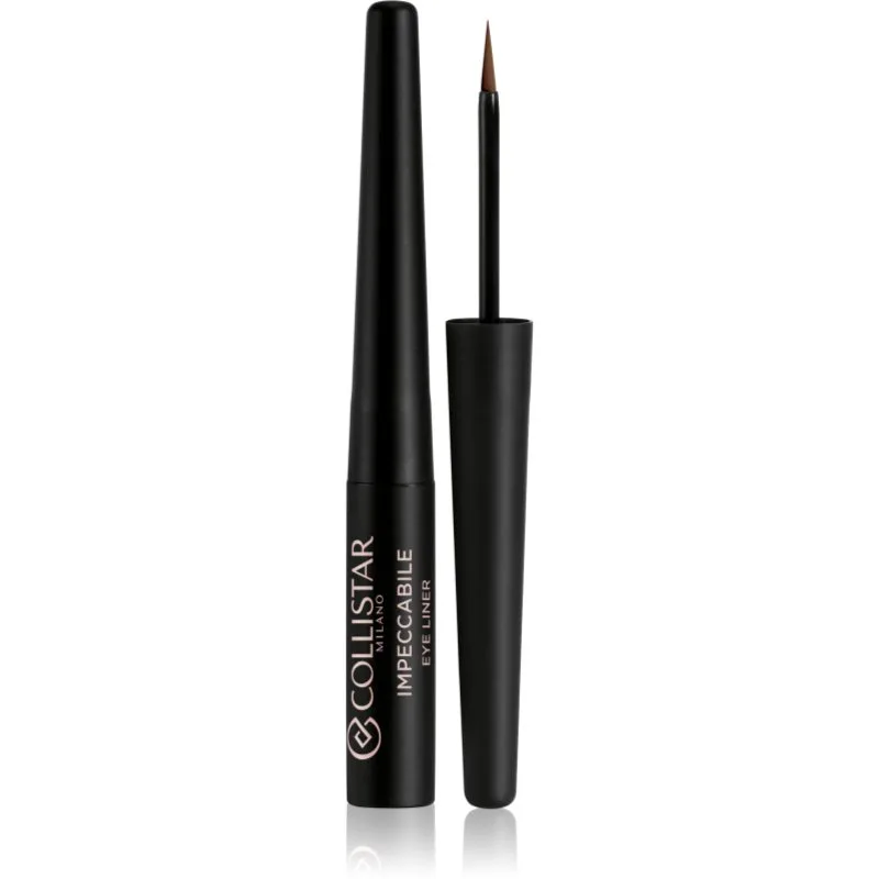 Collistar Impeccabile Eye Liner μακράς διαρκείας αδιάβροχο λάινερ ματιών απόχρωση Brown 2.5 ml