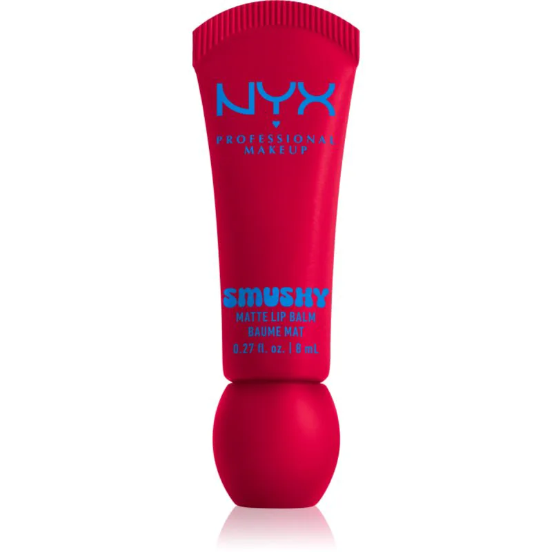 NYX Professional Makeup Smushy Matte Lip Balm Βάλσαμο για χείλη με ματ αποτελέσματα απόχρωση Sassy Stuff 8 ml