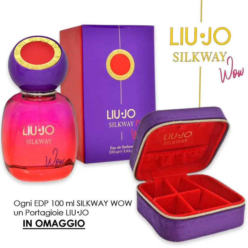 Liu-jo silkway wow edp 100 ml + free jewelry box
