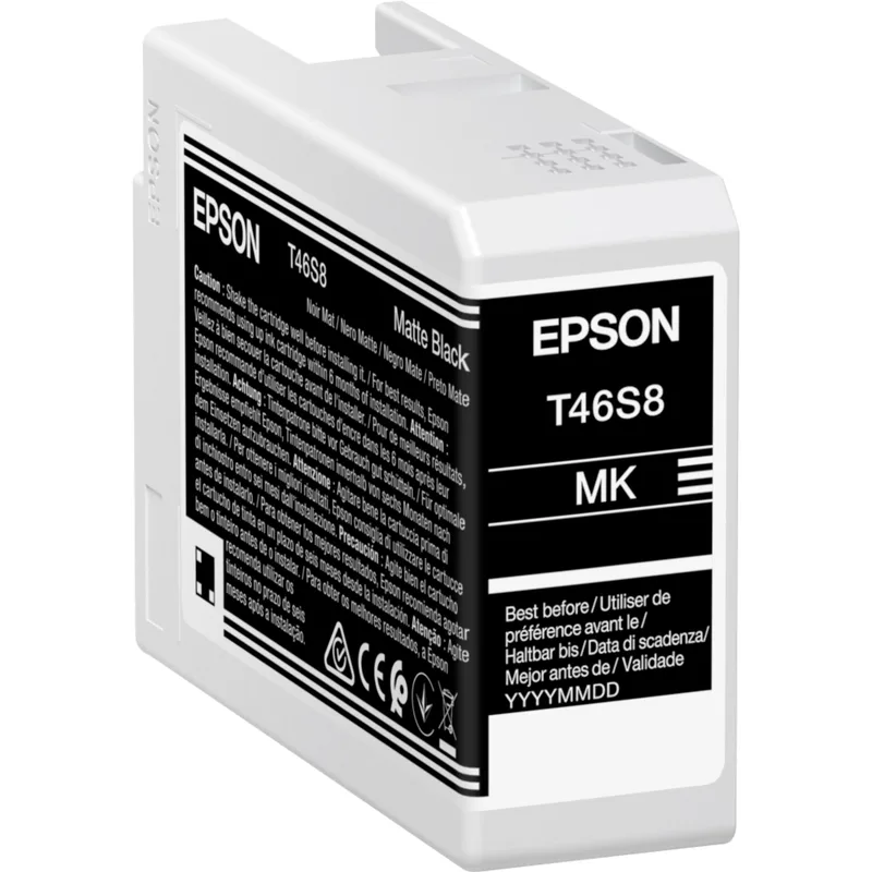 Epson ink cartridge matte black T 46S80N 25 ml Ultrachr. Pro 10