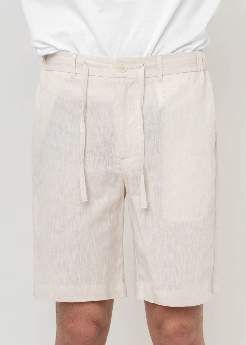 Hamaki Ho Λινή Βερμούδα της σειράς Linen - PB1760H BEN