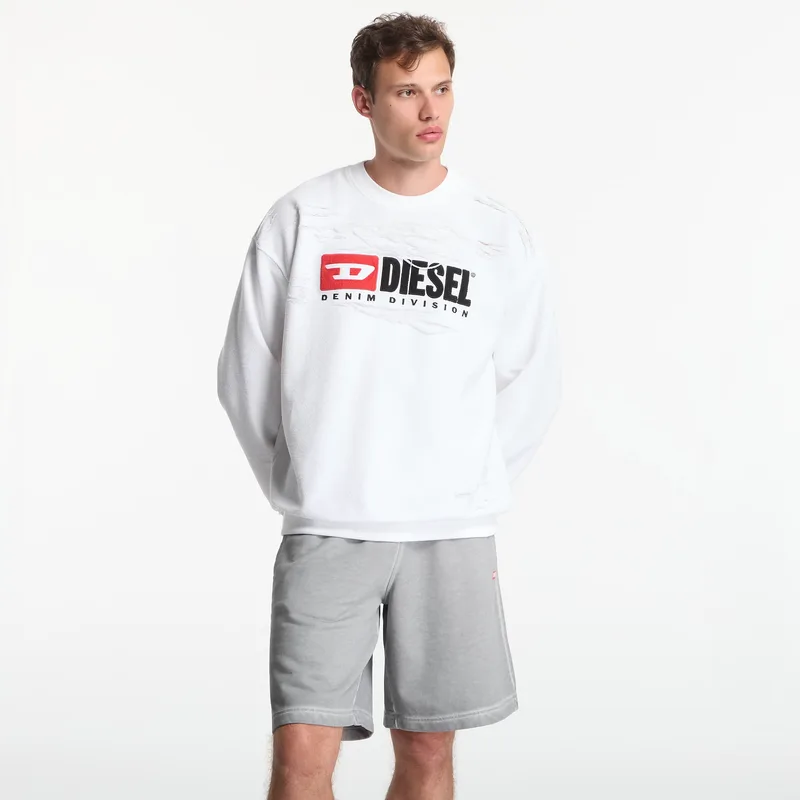 Φούτερ Diesel S-Boxt-V1 Sweatshirt White M