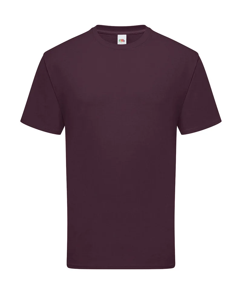 T-Shirt 61-422-0 Fruit of the Loom Iconic 195 Ringspun Premium Dark Plum