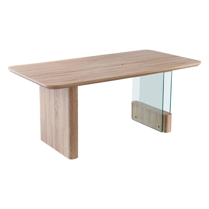 Tραπέζι Faghan pakoworld καφέ mdf 180x90x76εκ - PAKO WORLD - 093-000034