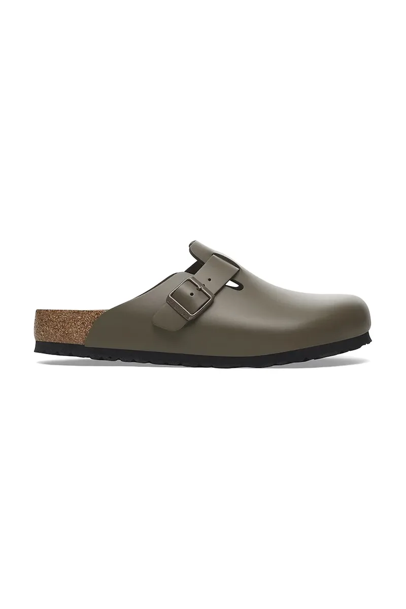 Δερμάτινες παντόφλες Birkenstock Boston NL