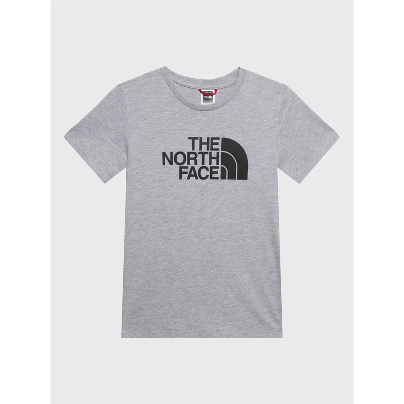 The North Face T-Shirt Easy NF0A82GH Γκρι Regular Fit