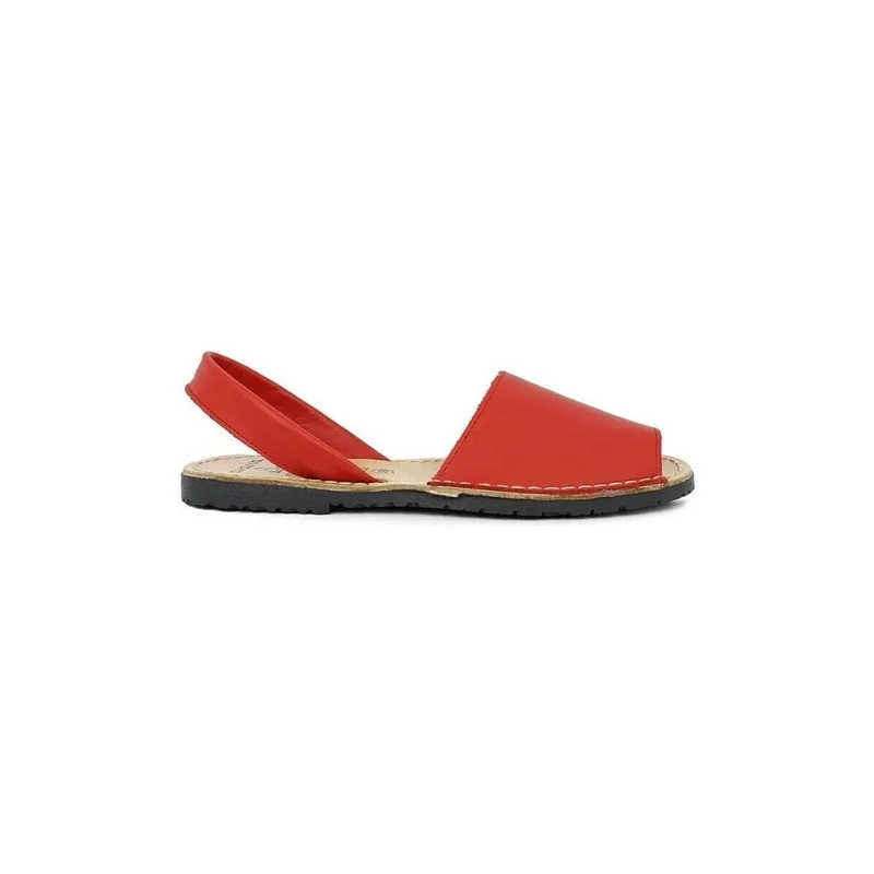 Σανδάλια χωρίς τακούνι Colores 201 Rojo