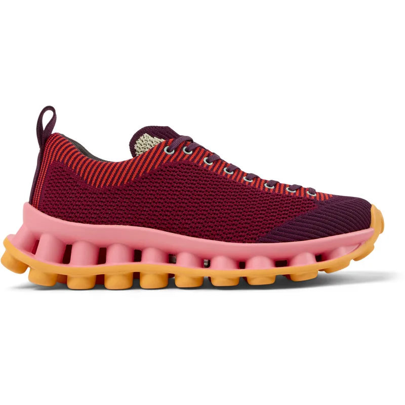 CAMPER Camper x SUNNEI - PELOTISSIMA - Sneakers Για Γυναικεία - Μπορντό,Κόκκινο,Μοβ, Μέγεθος 38, Cotton fabric
