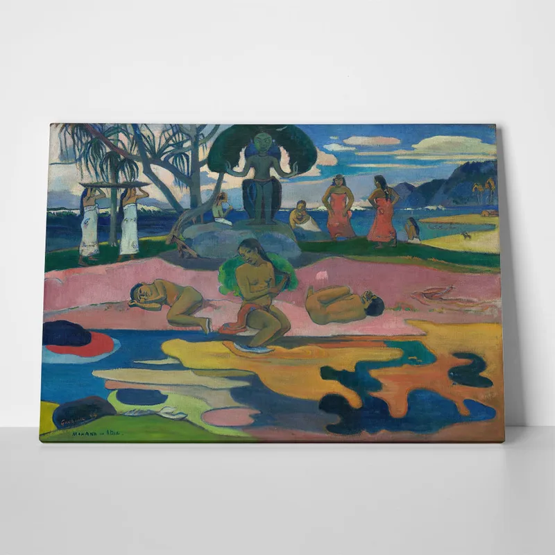 Πινακας σε καμβά PAUL GAUGUIN - DAY OF THE GOD