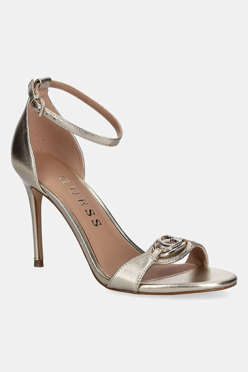 Δερμάτινα πέδιλα Guess KABRINA