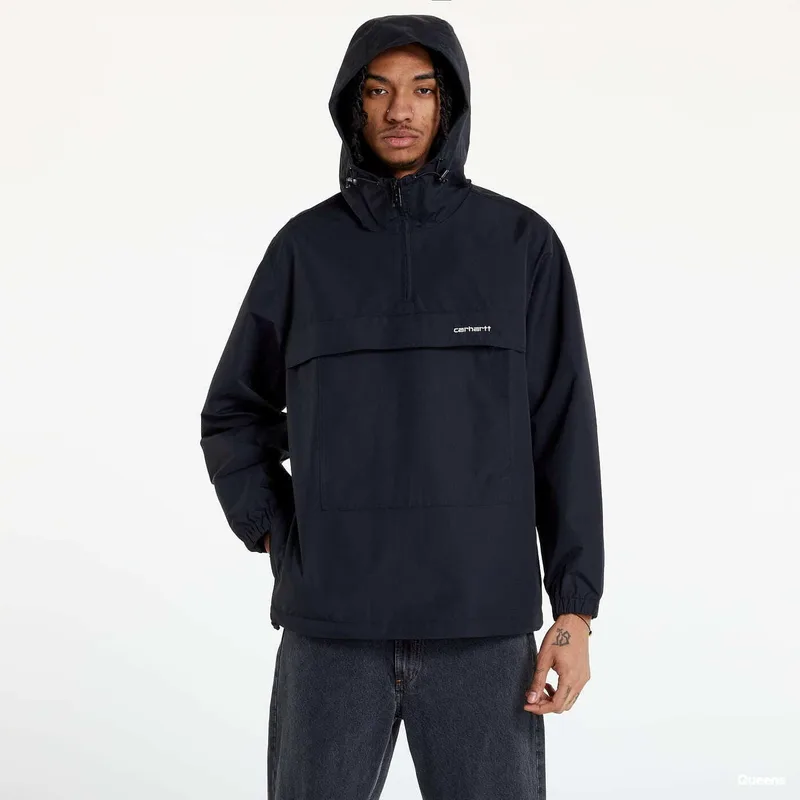 Αντιανεμικό Carhartt WIP Windbreaker Pullover UNISEX Black/ White XL