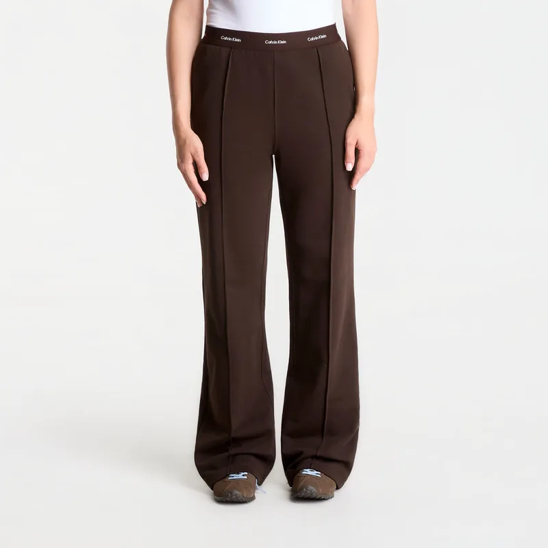 Φόρμα Calvin Klein Jeans Terry Logo Waistband Track Pant Dark Coffee L