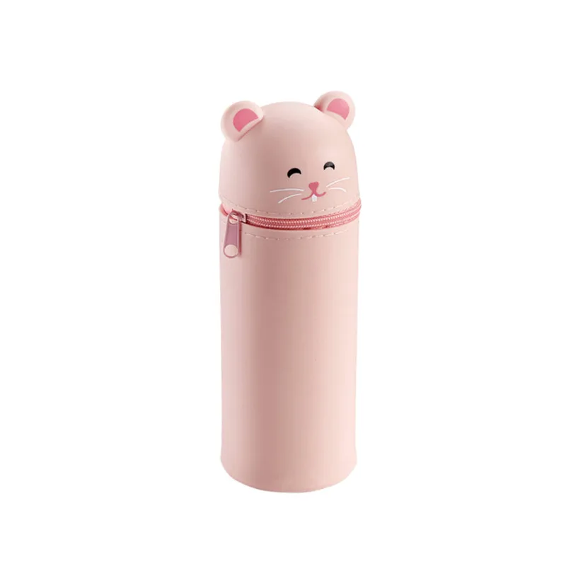 Κασετίνα Μολυβοθήκη Miquelrius Back2Fun Silicone Hamster Ροζ MR190340