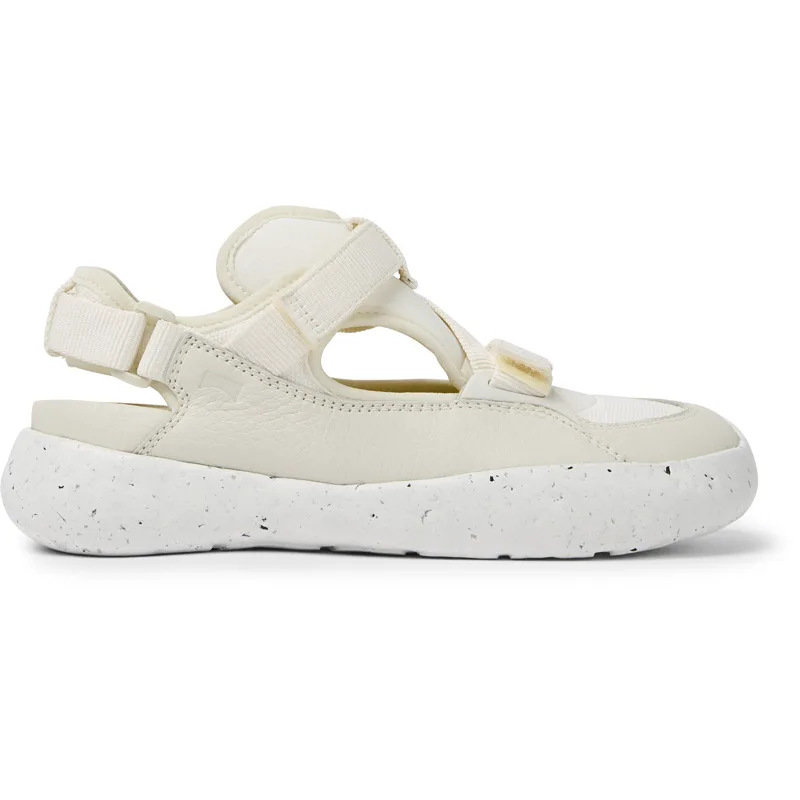 CAMPER Peu Stadium - Sneakers Για Γυναικεία - Λευκό, Μέγεθος 38, Smooth leather/Cotton fabric