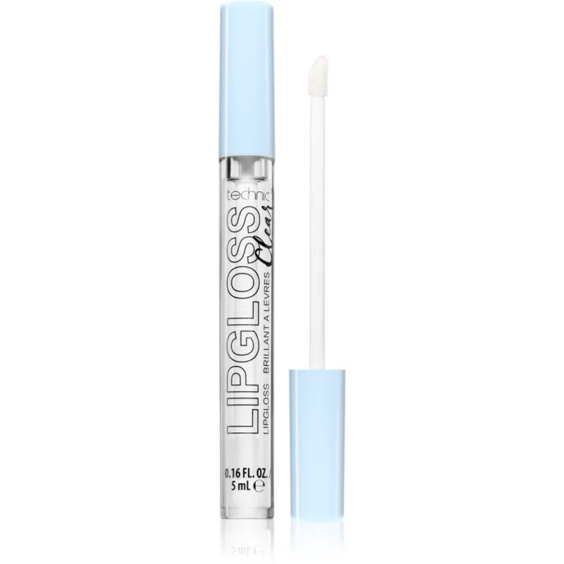 Technic Cosmetics Clear Lipgloss διαφανές λιπ γκλος 5 ml