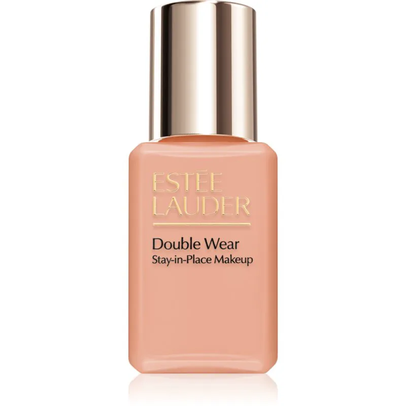Estée Lauder Double Wear Stay-in-Place Makeup Mini μακράς διαρκείας μεικ απ SPF 10 απόχρωση 3C2 Pebble 15 ml