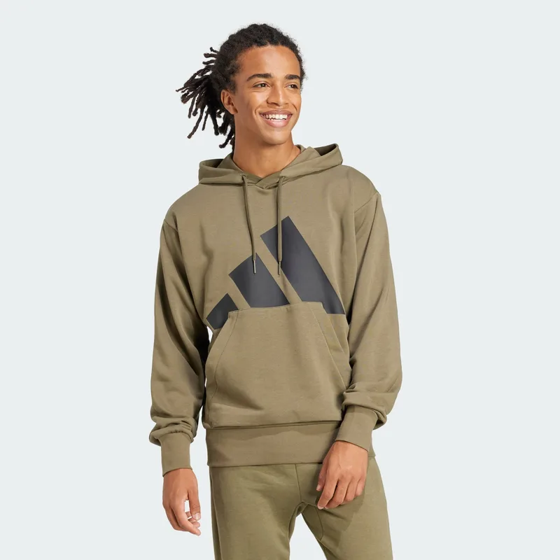 adidas Sportswear Essentials Big Logo French Terry Ανδρική Μπλούζα με Κουκούλα (9000216995_66161)