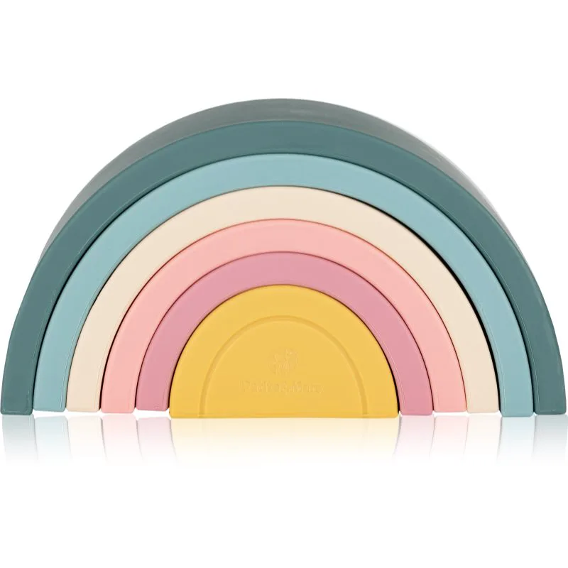 Petite&Mars Rainbow 12m+ παιχνίδι δραστηριοτήτων Misty Green 1 τμχ