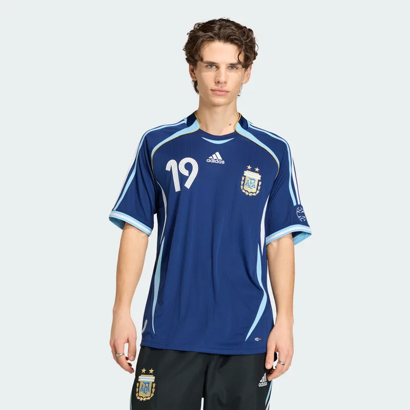 adidas Εθνική Αργεντινής 2006 Away Messi Ανδρική Ποδοσφαιρική Φανέλα (9000260827_10069)