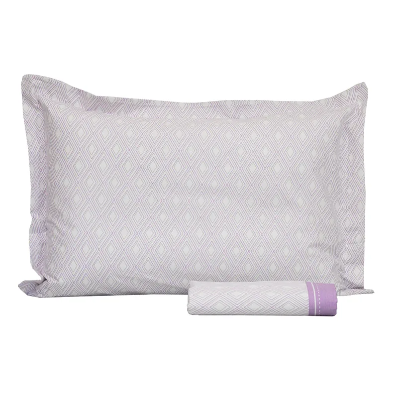 Μαξιλαροθήκη Τεμάχιο 35X40+4 Anna Riska Mix Match 45 Λιλά