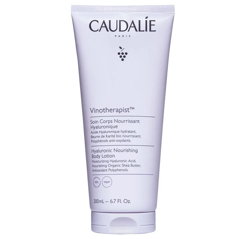 Caudalie Vinotherapist Hyaluronic Nourishing Body Lotion Ενυδατική Λοσιόν Σώματος με Υαλουρονικό Οξύ για Κανονικές Έως Ξηρές Επιδερμίδες 200ml