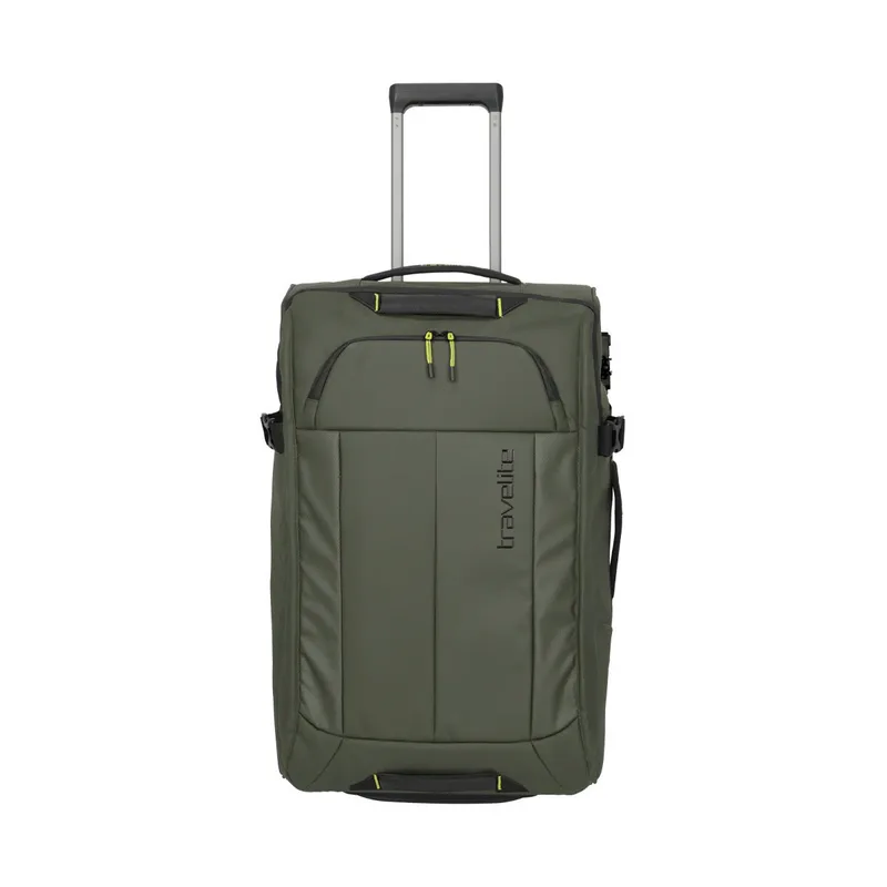 Βαλίτσα με ροδάκια Travelite KHAKI BRIIZE MEDIUM