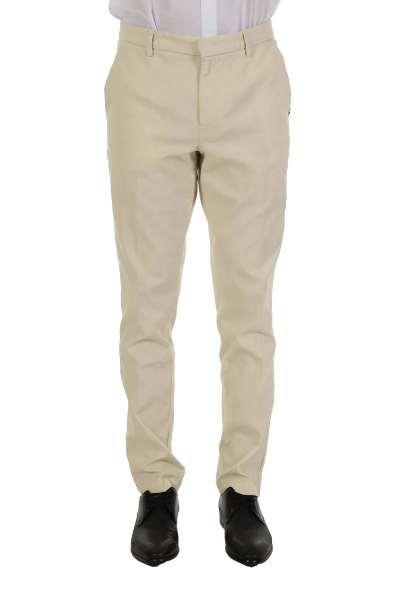 BOSS ΠΑΝΤΕΛΟΝΙ CHINO SLIM FIT STRETCH KAITO-1 ΜΠΕΖ