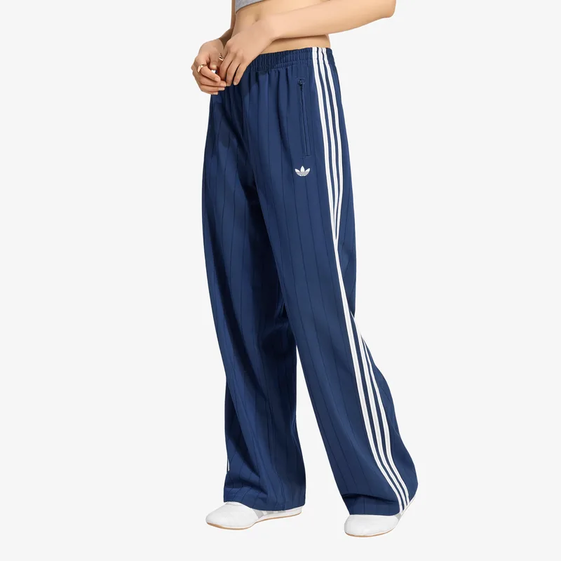 Φόρμα adidas Pinstripe Firebird Loose Trackpant Night Indigo/ White/ Grey Two S