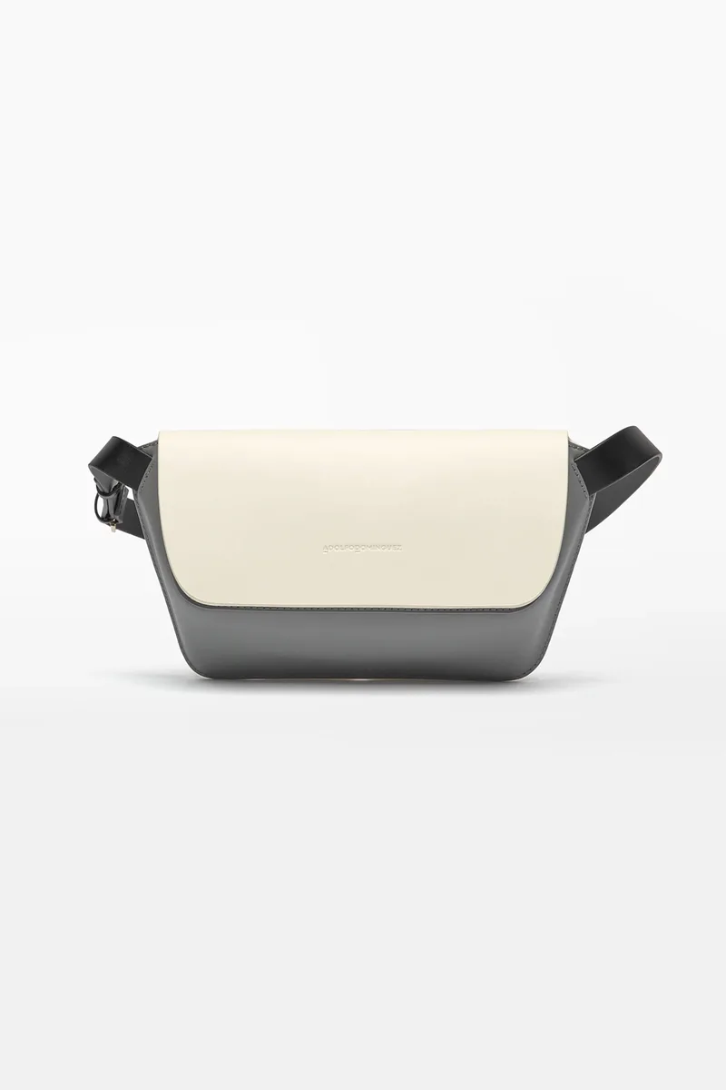 Adolfo Domínguez γυναικείο τσαντάκι crossbody "Dorna" - 266082413 Εκρού