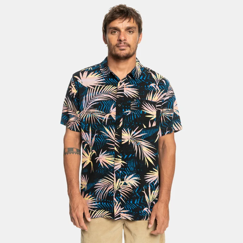 Quiksilver Holidazed Ανδρικό Κοντομάνικο Πουκάμισο (9000147429_68640)