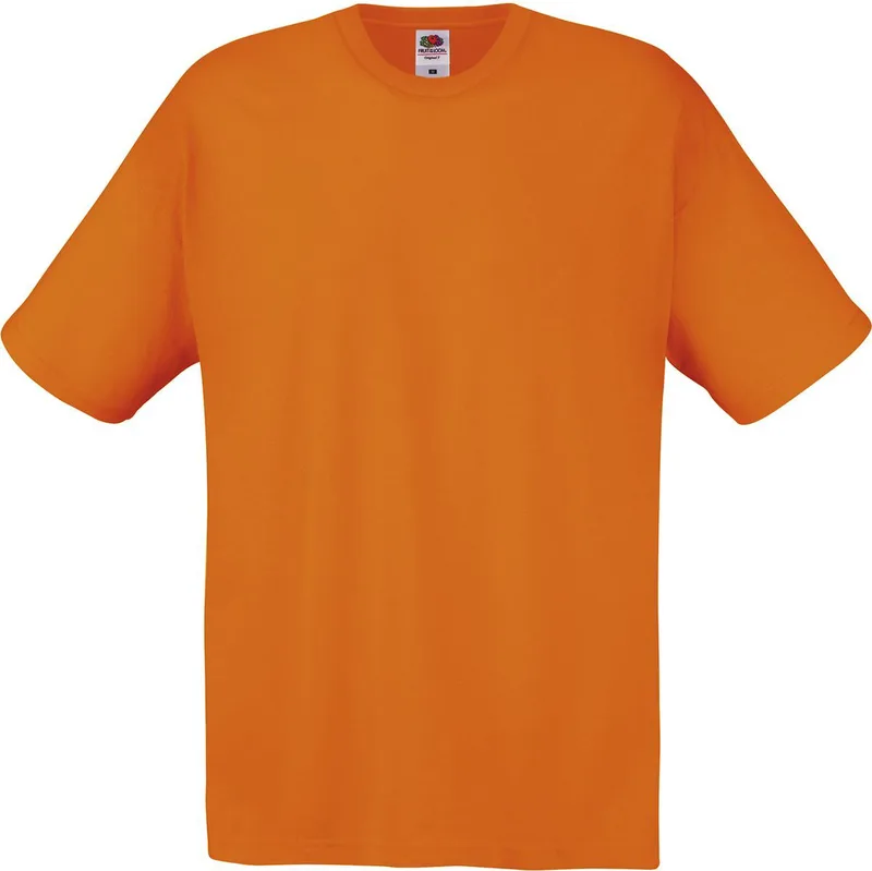 Original T-Shirt Fruit of the Loom 61-082-0 Πορτοκαλί