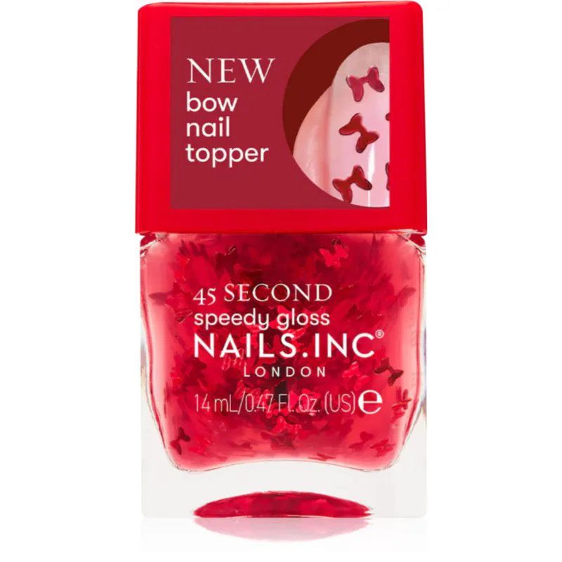 Nails Inc. 45 Second Speedy Gloss βερνίκι νυχιών με γρήγορο στέγνωμα απόχρωση Bonnie 14 ml