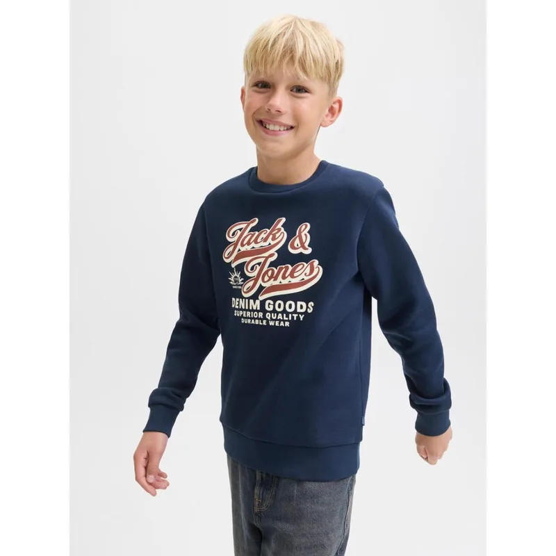 Μπλούζα φούτερ αγόρι Jack & Jones-12279795-Sky Captain