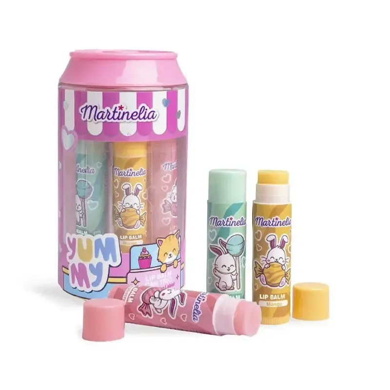 Martinelia Yummy Lip Balm Can Trio
