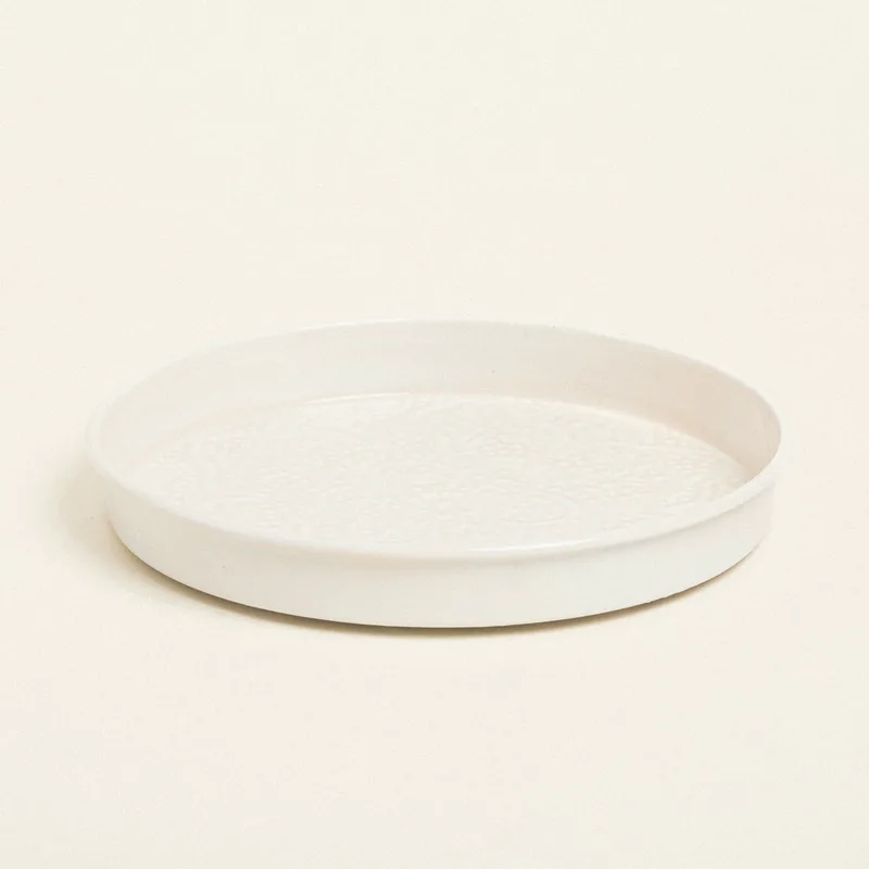 Beauty Home ΔΙΣΚΟΣ ΜΕΤΑΛΛΙΚΟΣ ΑΝΑΓΛΥΦΟΣ ΕΚΡΟΥ 22 CM