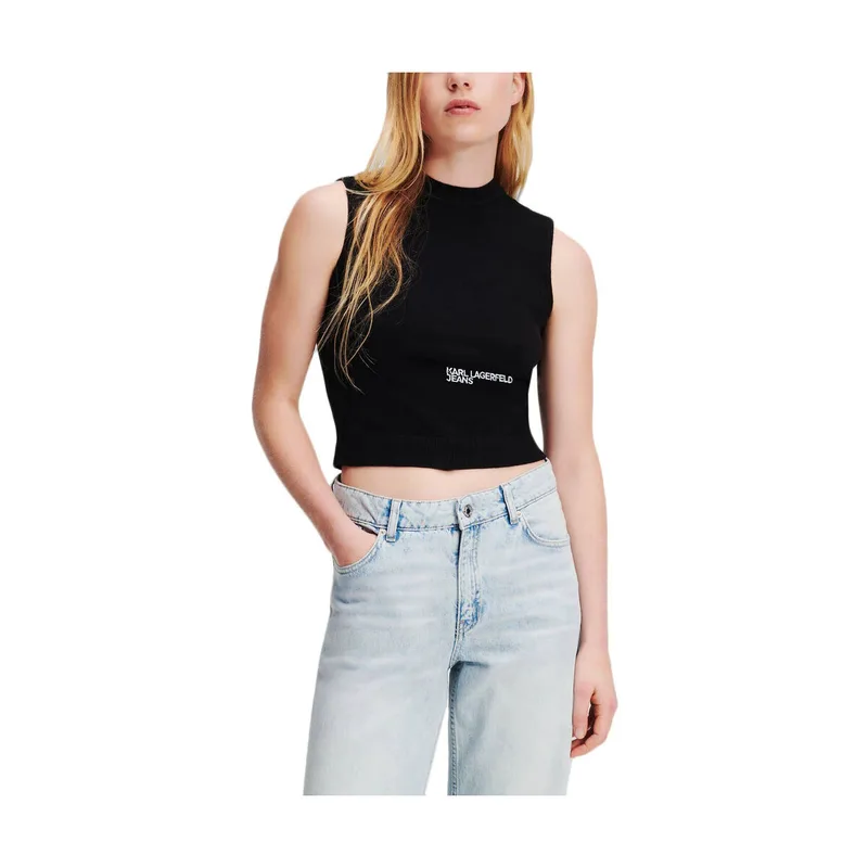 Αμάνικα/T-shirts χωρίς μανίκια Karl Lagerfeld SLEEVELESS TANK TOP WOMEN